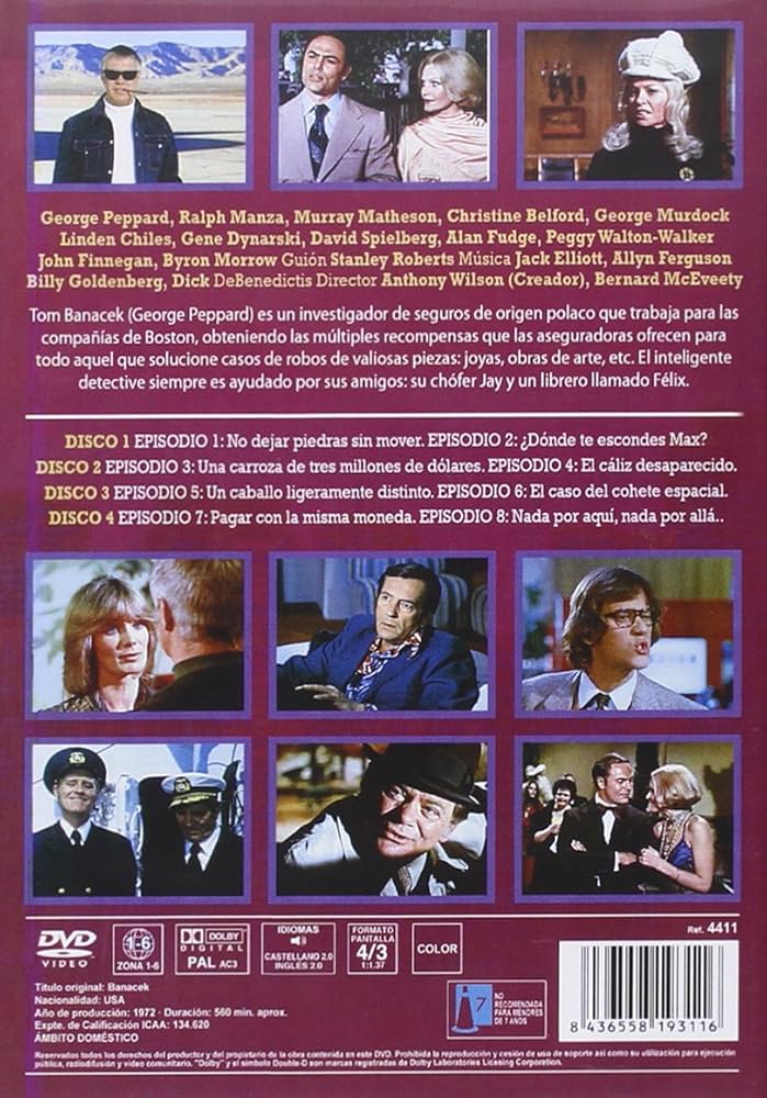 Amazon.com: Banacek - (Complete Season 2)- 4-DVD Set